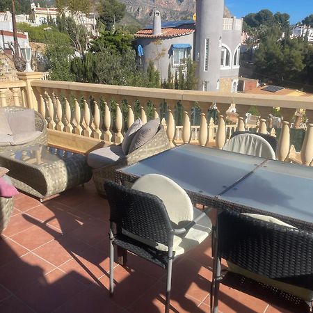 Chalet Con Vista Al Mar La Nucía Екстериор снимка